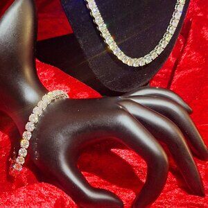 New 5mm Moissanite Diamond tennis bracelet Grade D (.5 carats) VVS1 (7 inches)